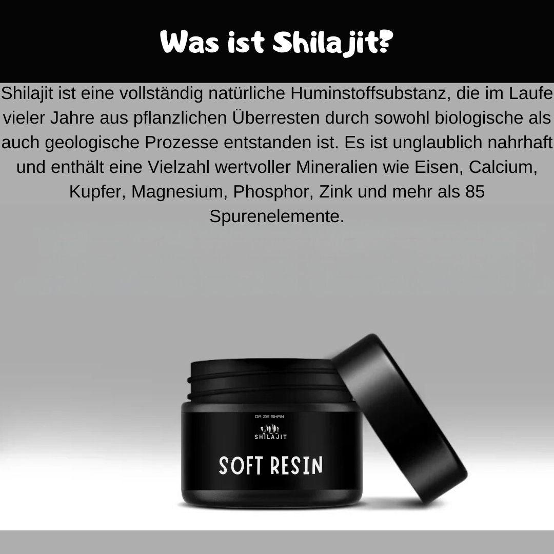 ARIA SHILAJIT– Deine natürliche Energiequelle